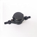 DN15-25 Plastic nylon black color Water Meter Water activity meter